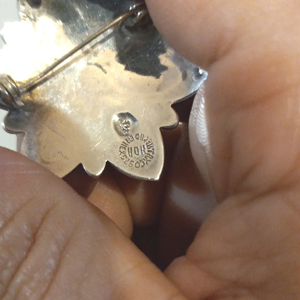925 Mexico brooch/pendant - Picture 6 of 14